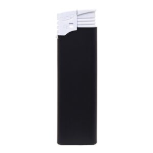 236478-EC Upaljač elektronski ATOMIC F2 RUBBER punjivi gumirani mat crno/bijeli