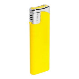 9943-005 Upaljač elektronski PLAIN punjivi žuti