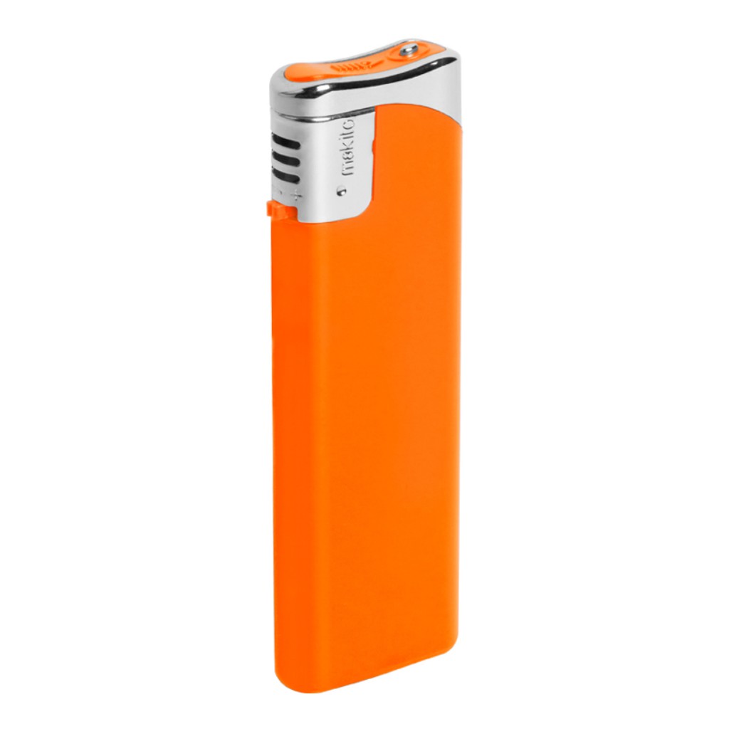 9943-007 Upaljač elektronski PLAIN punjivi narančasti