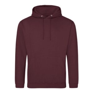 Majica s kapuljačom JUST HOODS AWDis 280g. bordo (smoke) 2XL