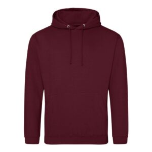 AWJH001BGY-L Majica s kapuljačom JUST HOODS AWDis 280g. bordo (burgundy) L
