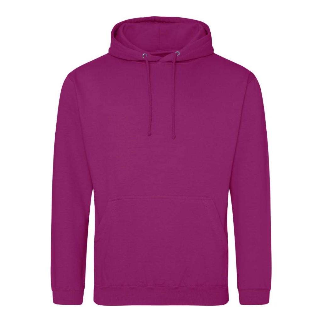Majica s kapuljačom JUST HOODS AWDis 280g. ljubičasta (festival) M