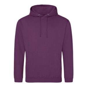 Majica s kapuljačom JUST HOODS AWDis 280g. bordo (plum) 2XL