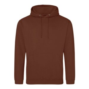 Majica s kapuljačom JUST HOODS AWDis 280g. crvena (rust) 2XL