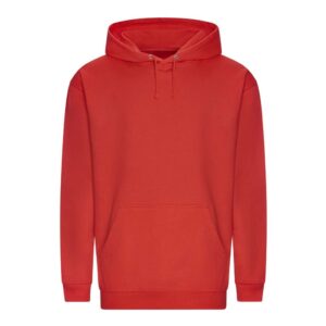 Majica s kapuljačom JUST HOODS AWDis 280g. crvena (soft) 2XL