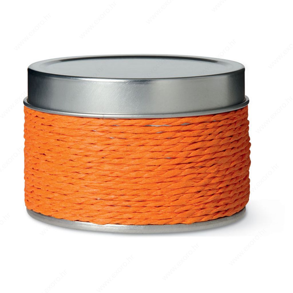 IT2873-10 Svijeća mirisna naranča DELICIOUS narančasta