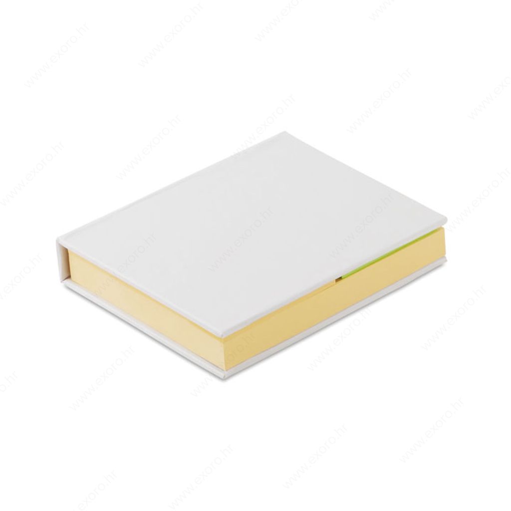 IT3233-06 Blok mapa + blok samoljepljivi + 5 zastavica VISIONMAX, bijeli