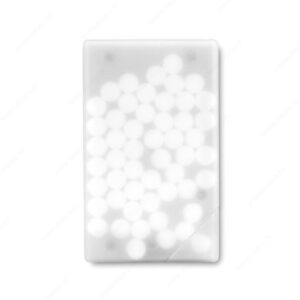 KC6637-22 Kutijica pvc MINTCARD + mentol bomboni, prozirna