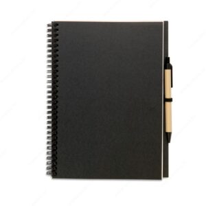 Notes BLOQUERO PLUS + olovka kemijska, crni