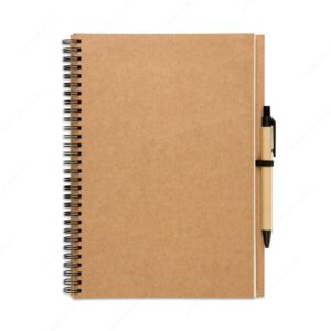 Notes BLOQUERO PLUS + olovka kemijska, bež