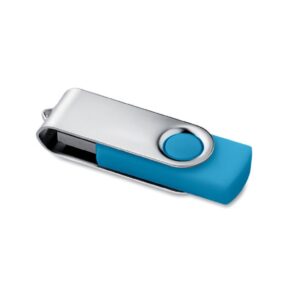 MO1001c-12-16G USB TECHMATE PENDRIVE 16GB, tirkizni
