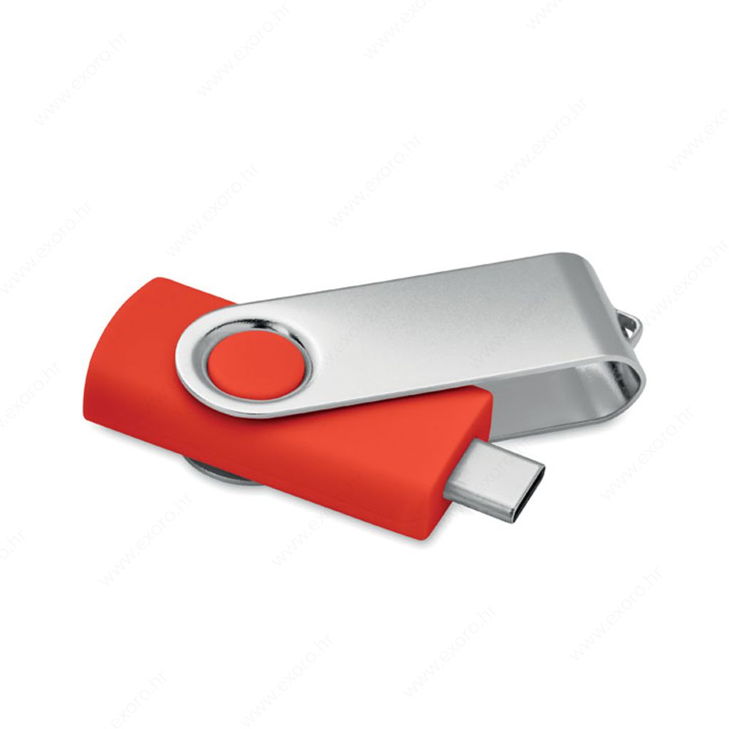 MO1401c-05-16G USB COLODRI 16 GB, tip-C, crveni
