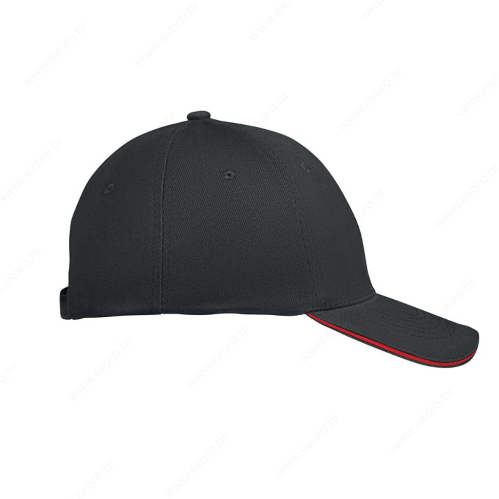 MO1464-83 Kapa šilt BUFFALO crveno/crna