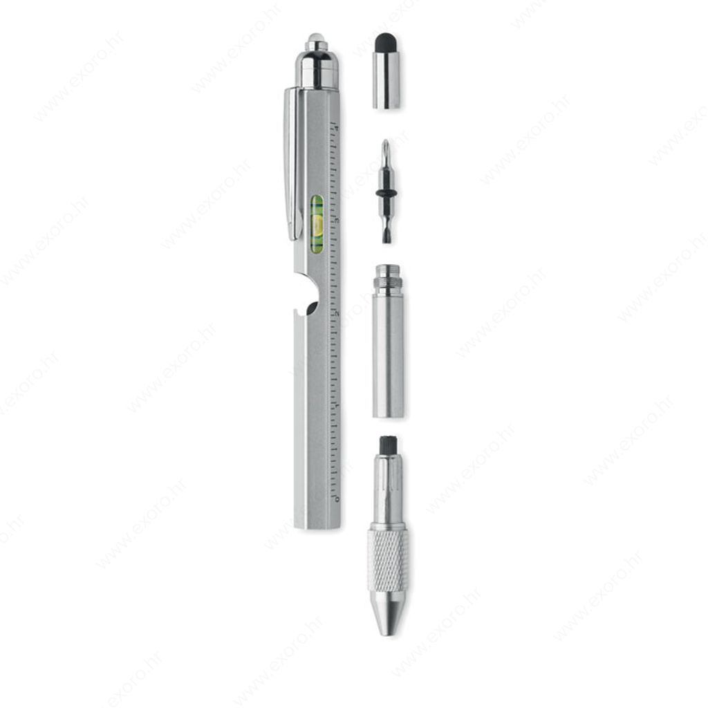 MO2072-16 Alat multifunkionalna olovka RETOOL mat siva