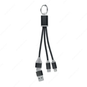 MO2141-03 Kabel za punjenje BLUE 2u1, crni