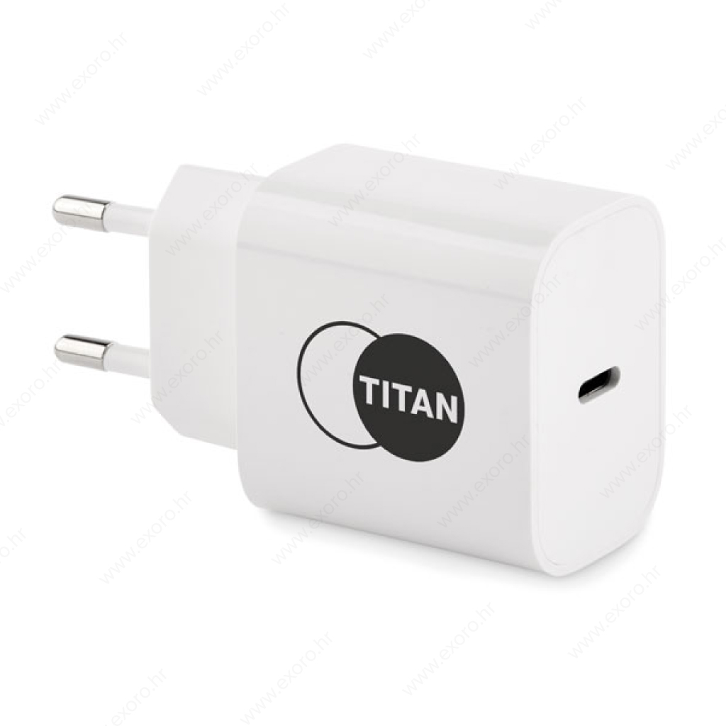 MO2155-06 Adapter PLUGME 2-polni, 20W, bijeli