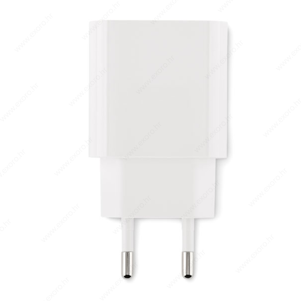 MO2155-06 Adapter PLUGME 2-polni, 20W, bijeli