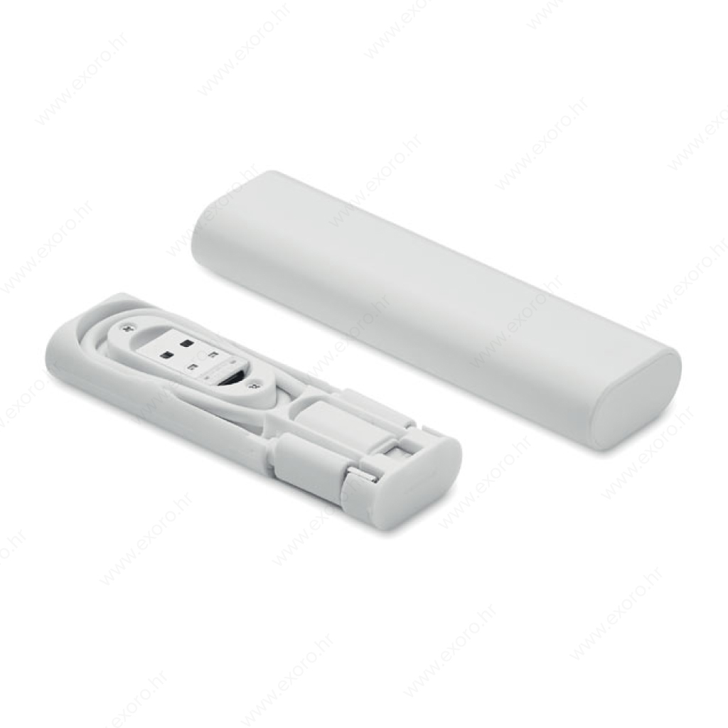 MO2156-03 Kabeli za punjenje + konektori SUPABLE 9u1, bijeli