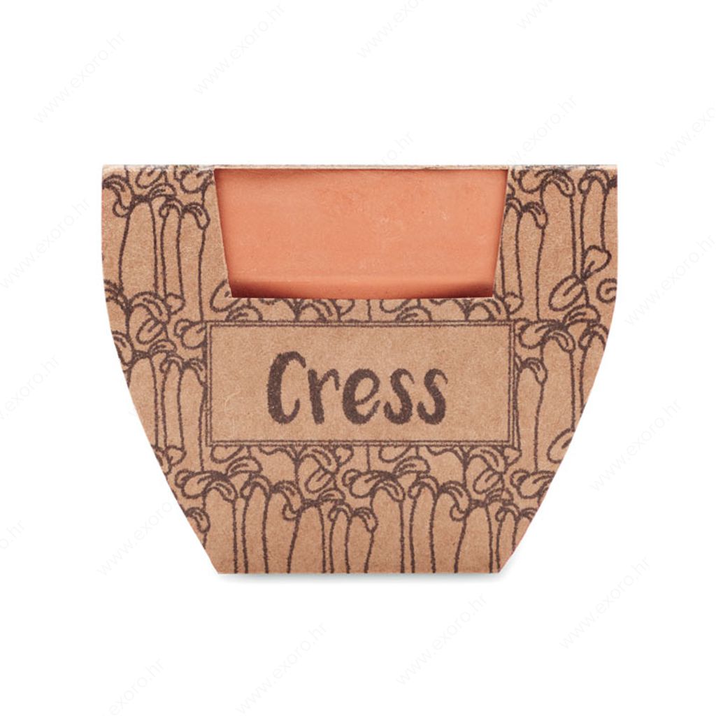 MO2219-40 Biljka CRESS POT sjeme kresa u posudi od terakote
