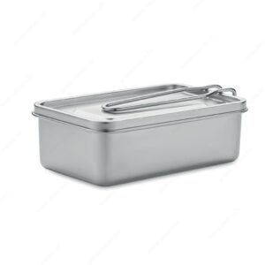 MO2224-14 Posuda za hranu TEMELUNCH metalna, 750ml, srebrna