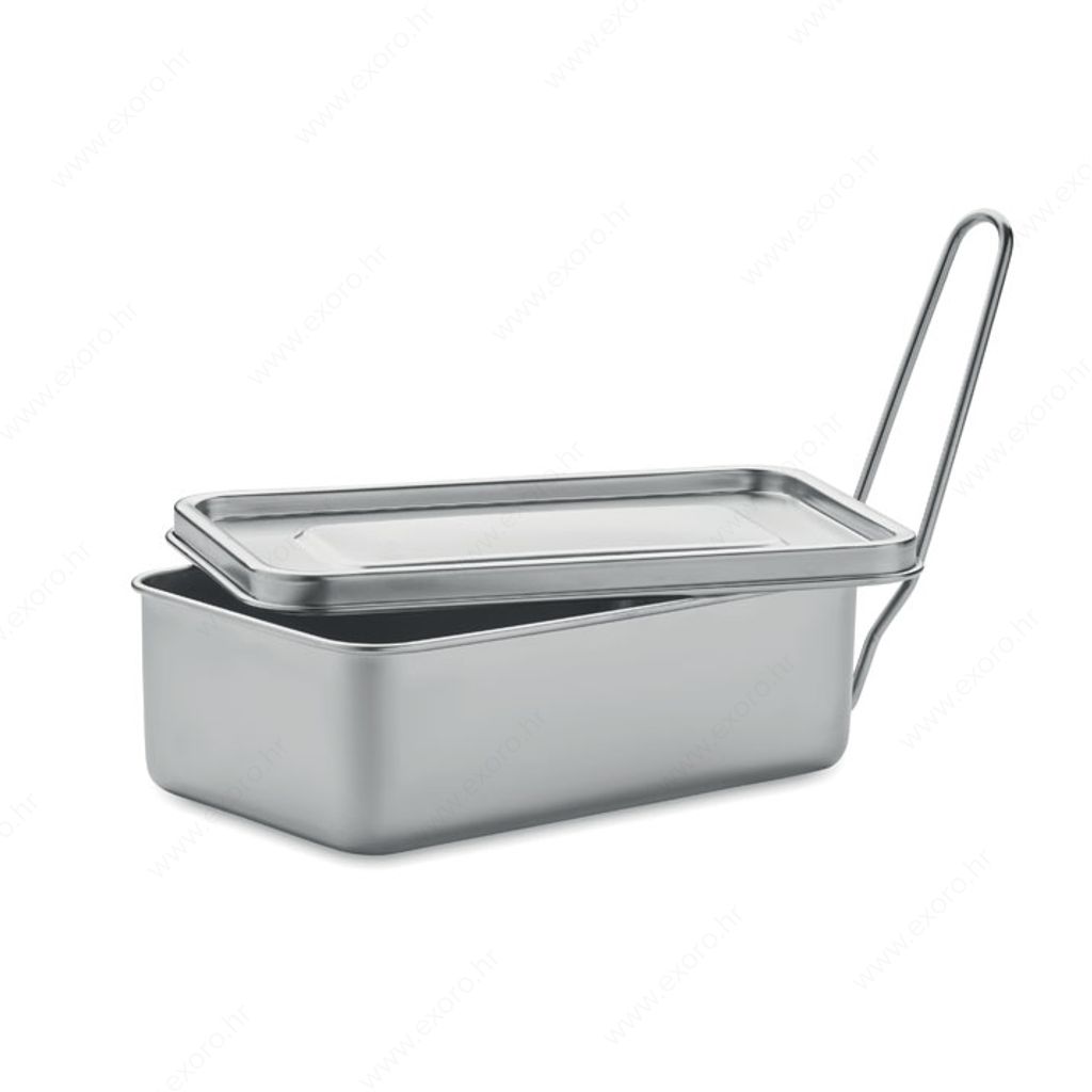 MO2224-14 Posuda za hranu TEMELUNCH metalna, 750ml, srebrna