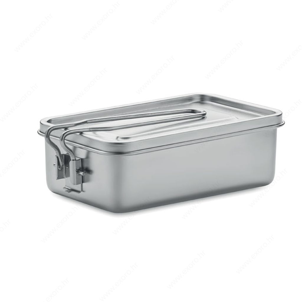 MO2224-14 Posuda za hranu TEMELUNCH metalna, 750ml, srebrna