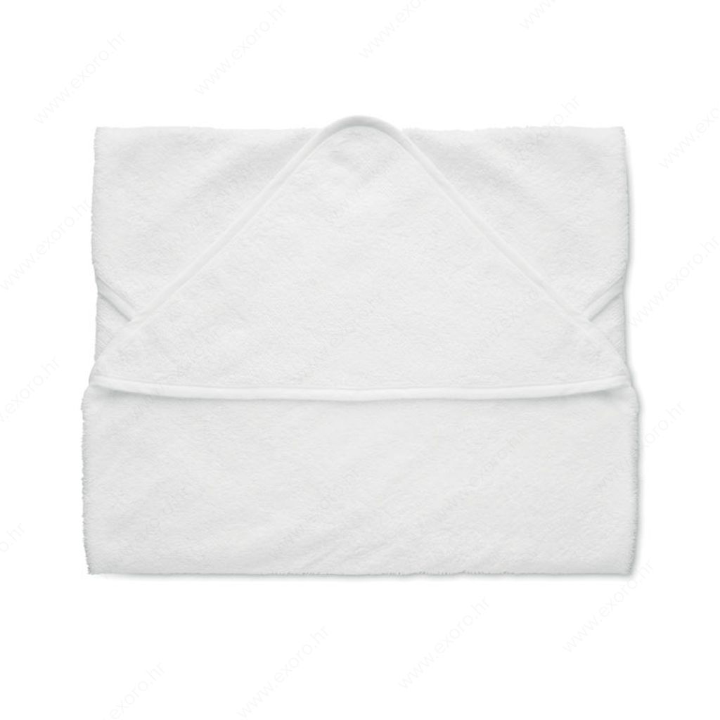 MO2253-06 Ručnik za bebe HUGME bijeli