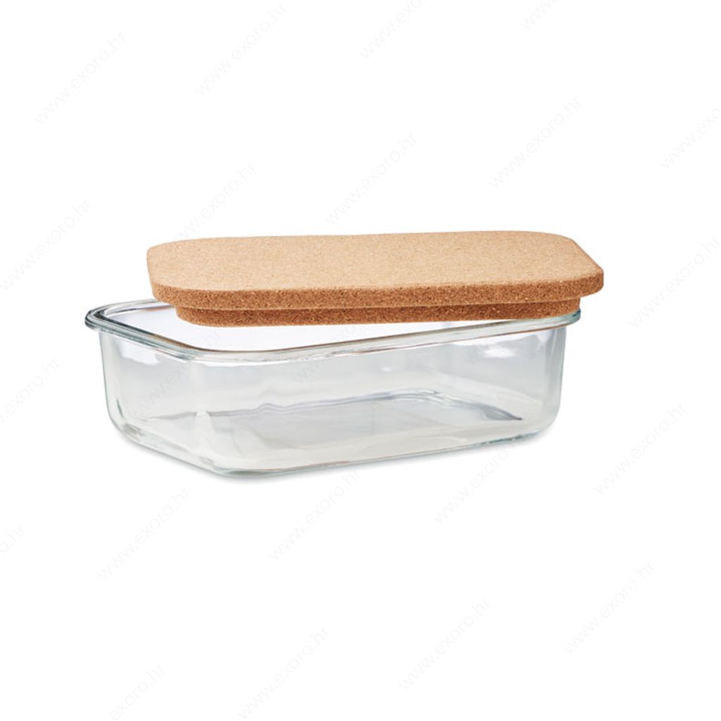 MO2255-22 Posuda za hranu CANOA staklena, 830ml, prozirna