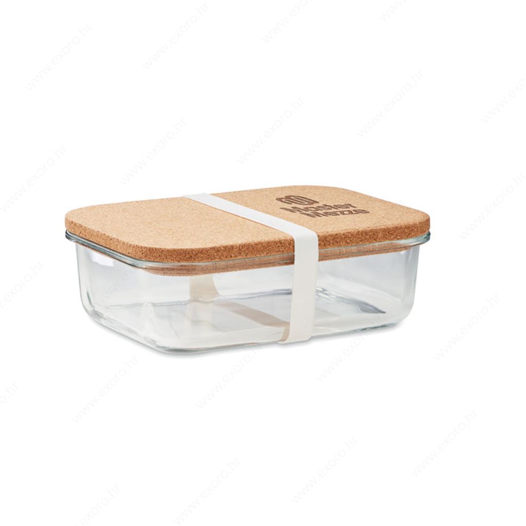 MO2255-22 Posuda za hranu CANOA staklena, 830ml, prozirna