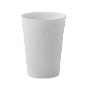 MO2256-06 Čaša AWAYCUP plastična, 250ml, bijela