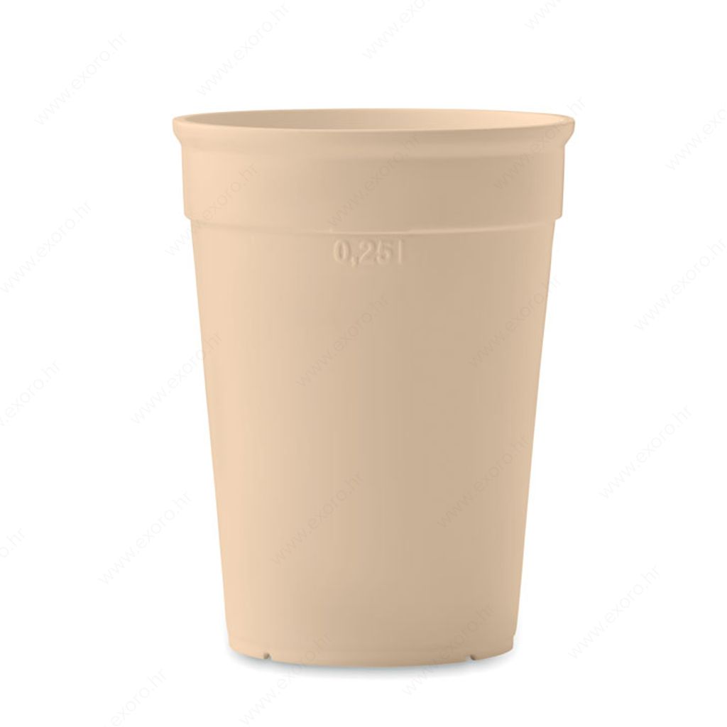 MO2256-13 Čaša AWAYCUP plastična, 250ml, natur