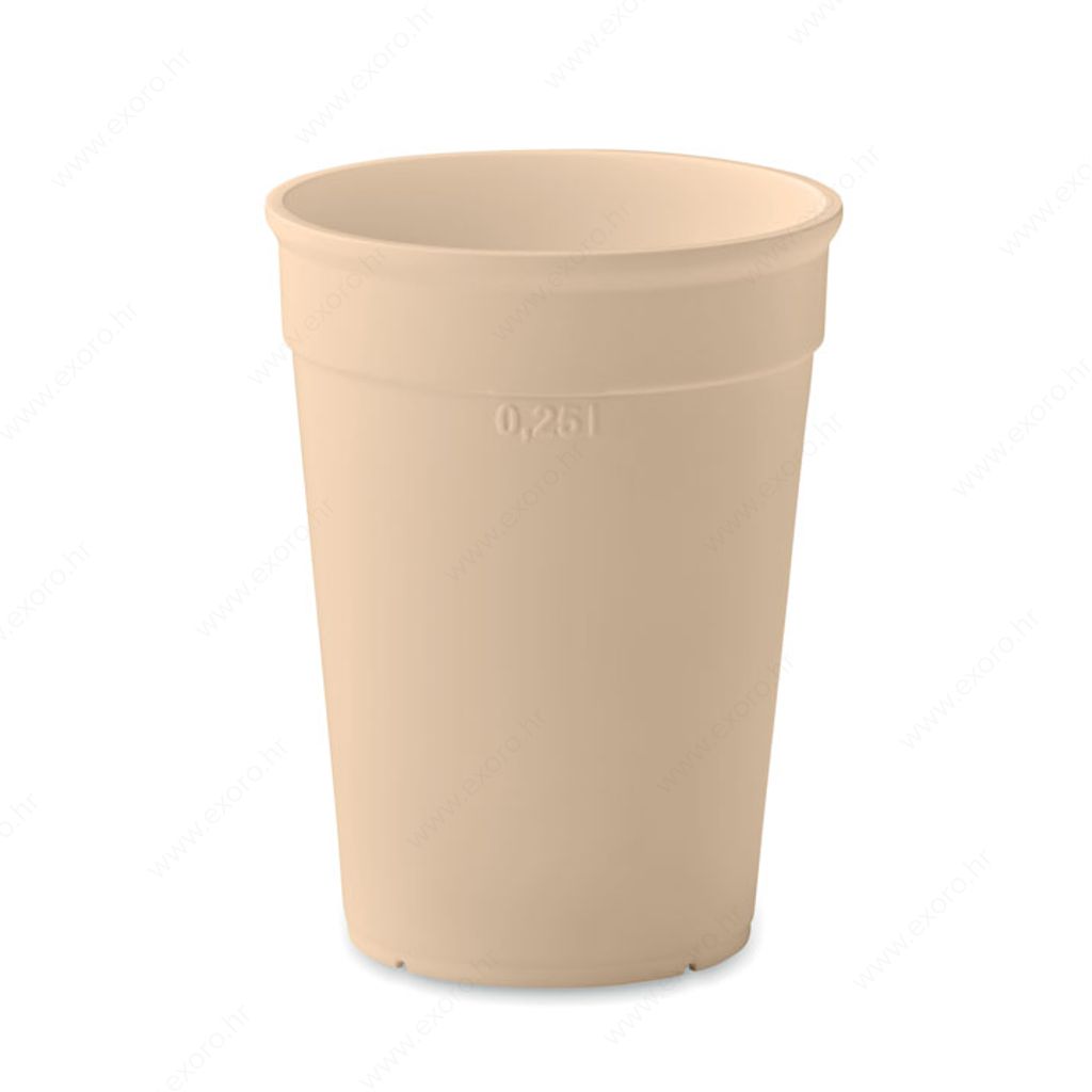 MO2256-13 Čaša AWAYCUP plastična, 250ml, natur