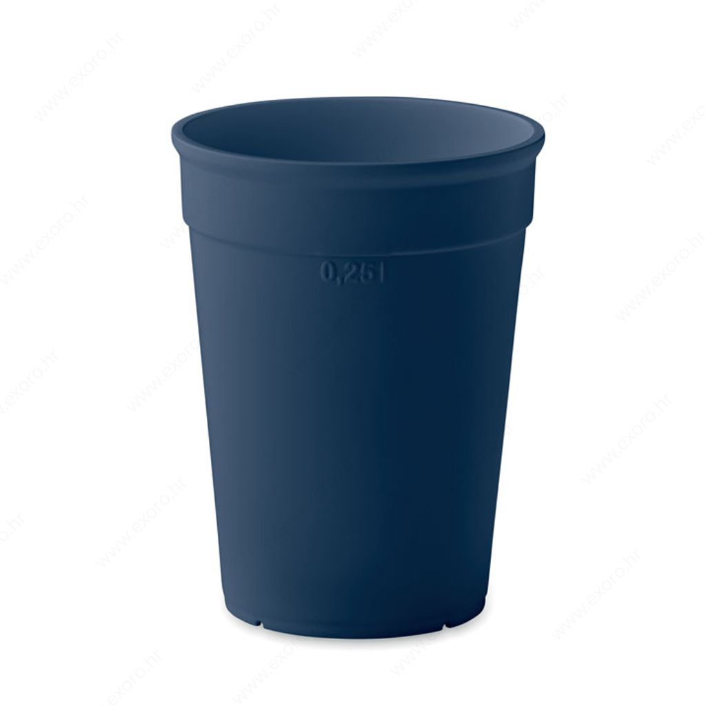 MO2256-85 Čaša AWAYCUP plastična, 250ml, tamno plava