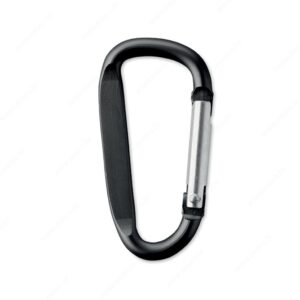 MO2259-03 Privjesak karabiner GANCHO crni
