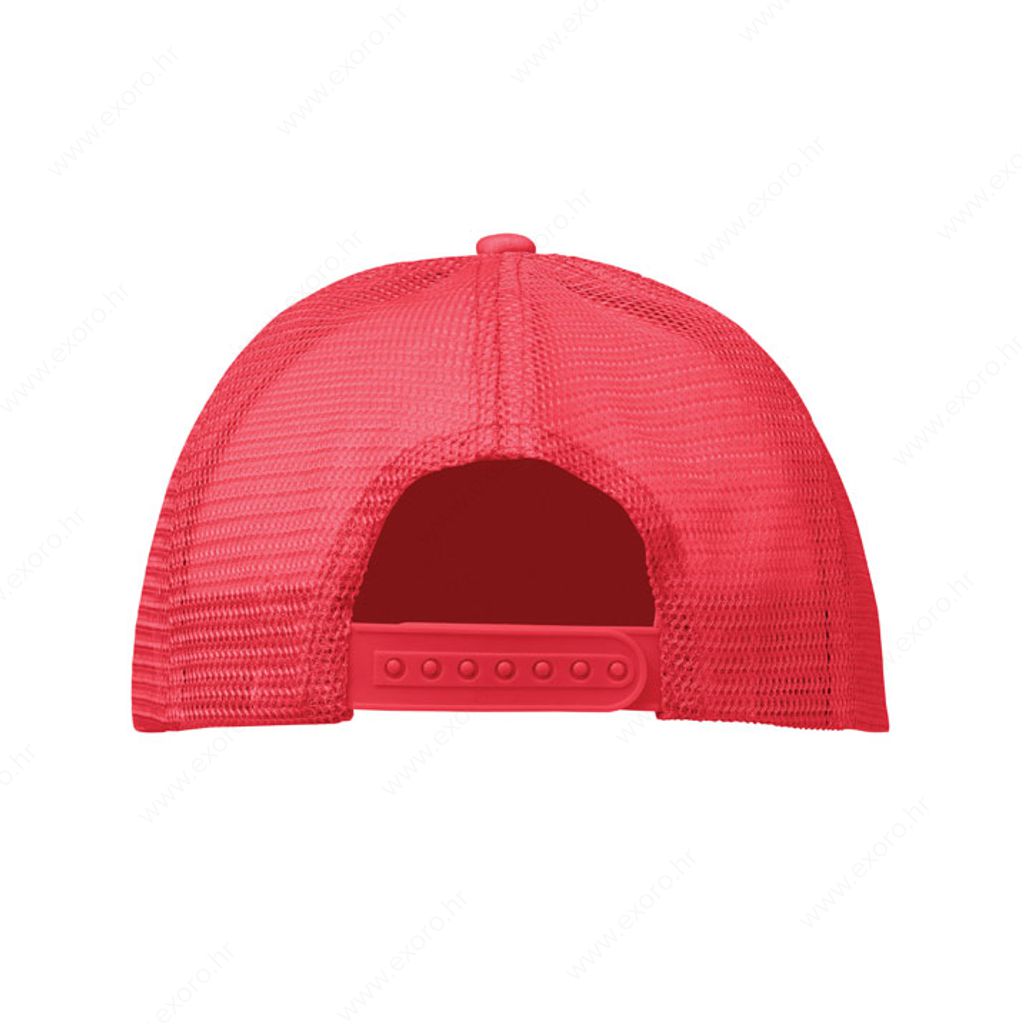 MO2269-35 Kapa šilt BUBBLE bijelo/crvena