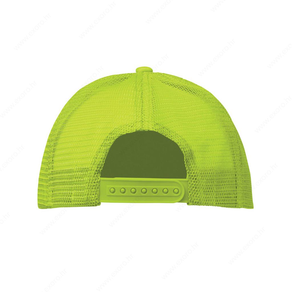 MO2269-84 Kapa šilt BUBBLE bijelo/neon zelena