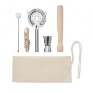 MO2293-13 Set za koktele MAI TAI natur