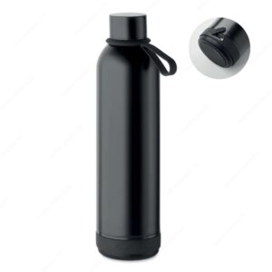 MO2312-03 Boca + zvučnik MUSEY termo, metalna, 500ml, crna