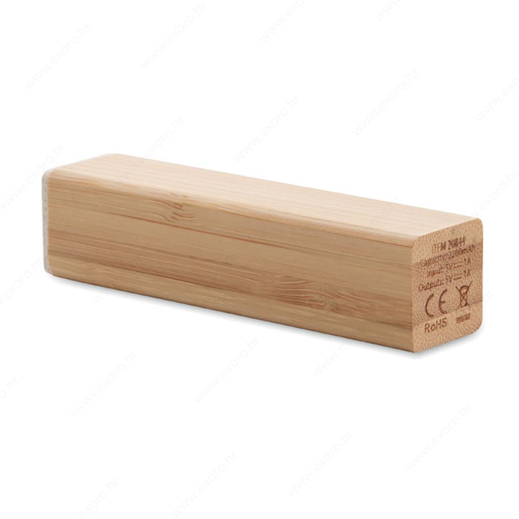 MO2342-40 Punjač prijenosni POWERBAMC 2600mAh, drveni