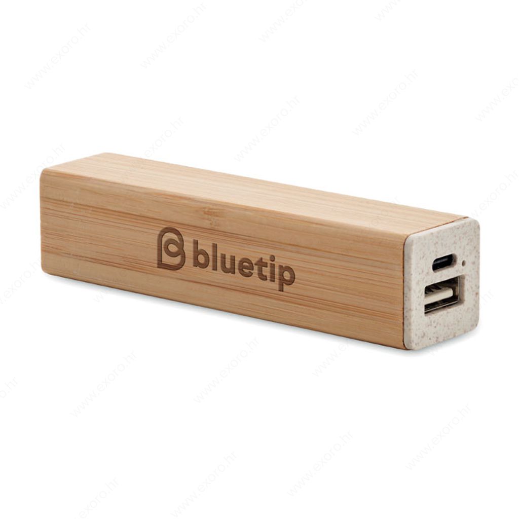 MO2342-40 Punjač prijenosni POWERBAMC 2600mAh, drveni