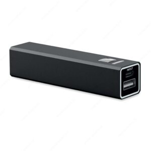 MO2374-03 Punjač prijenosni POWERALUC 2600mAh, crni