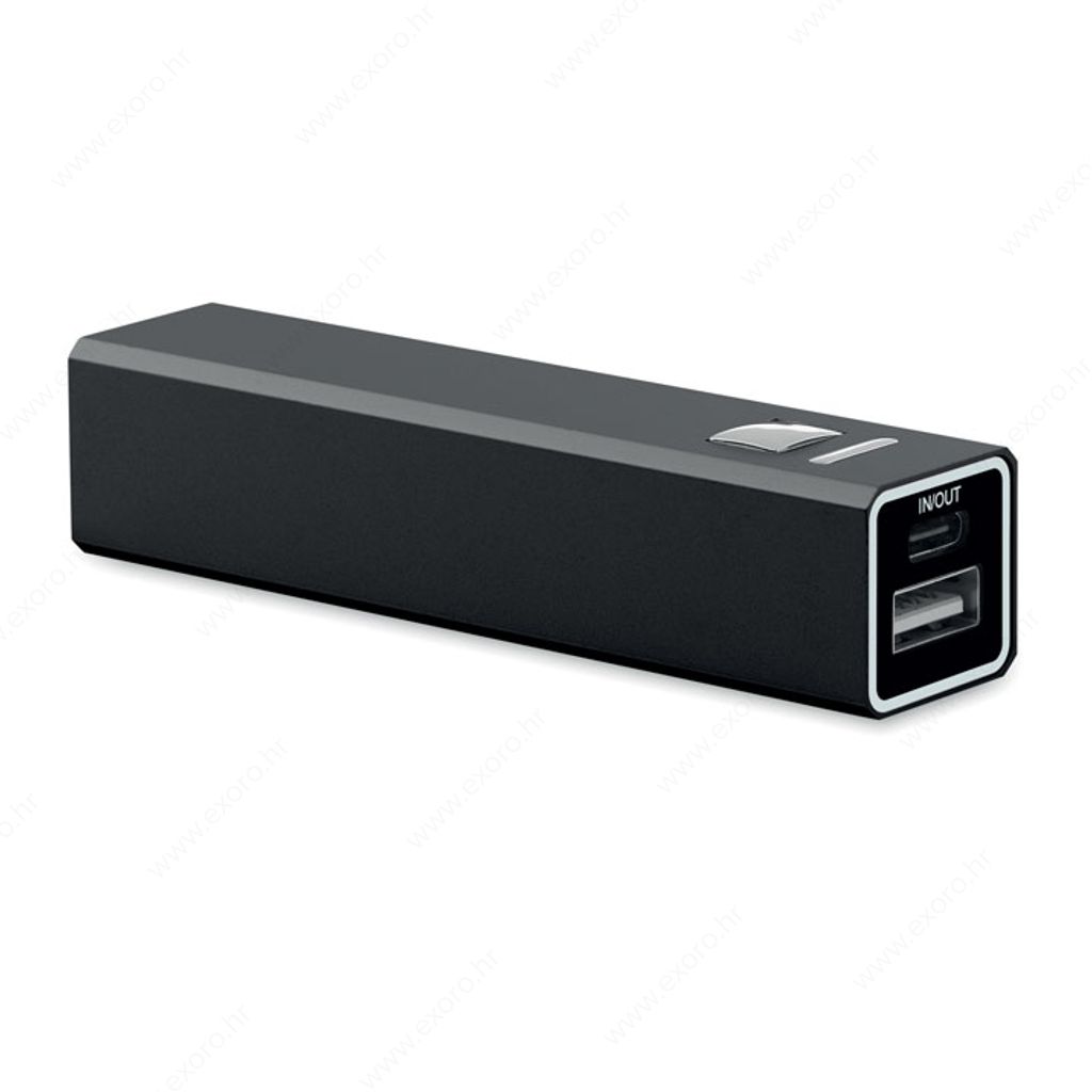 MO2374-03 Punjač prijenosni POWERALUC 2600mAh, crni