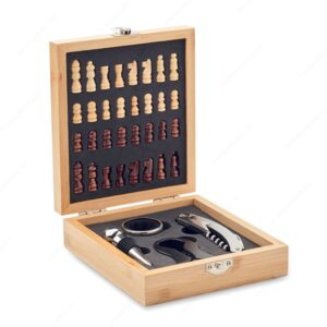 MO2393-40 Set za vino SHESSET drveni