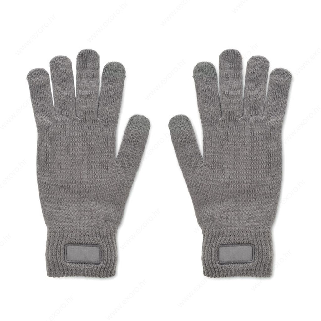 MO2399-15 Rukavice zimske HANDNIT tamno sive