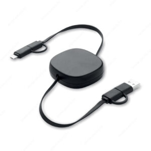 MO2425-03 Kabel za punjenje LINEA produžni 60W, crni