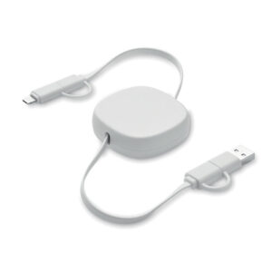 MO2425-06 Kabel za punjenje LINEA produžni 60W, bijeli