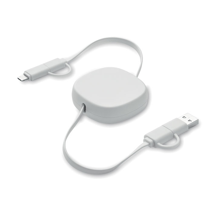 MO2425-06 Kabel za punjenje LINEA produžni 60W, bijeli