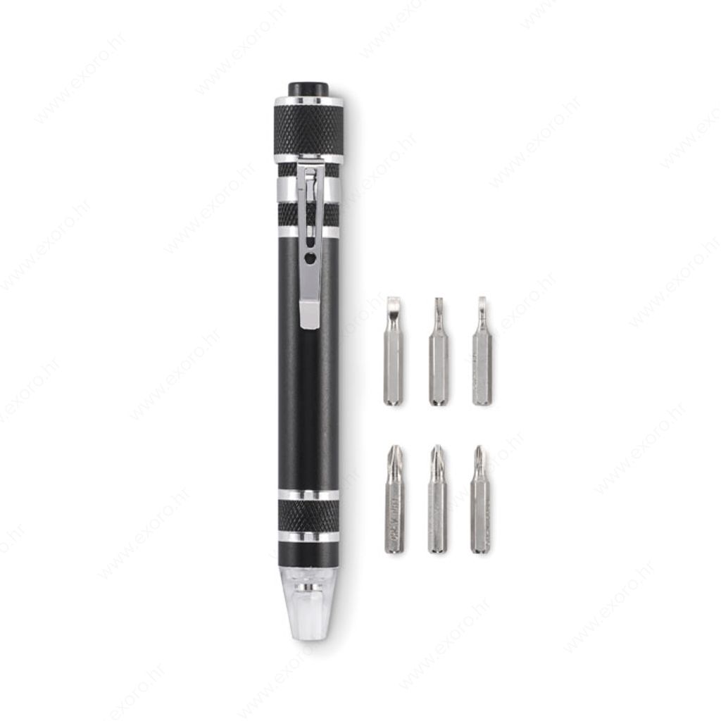 MO2498-03 Alat multifunkionalni sa svjetiljkom TUBULAR crni