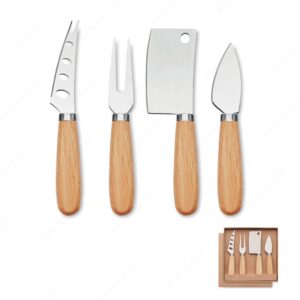 MO2547-40 Set za sir CAMEMBERT drveni
