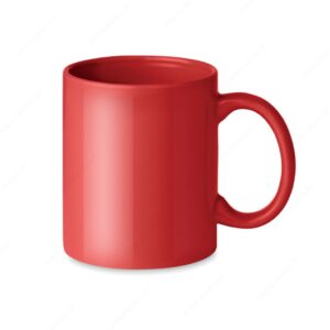 Šalica keramička 300ml DUBLIN TONE crvena